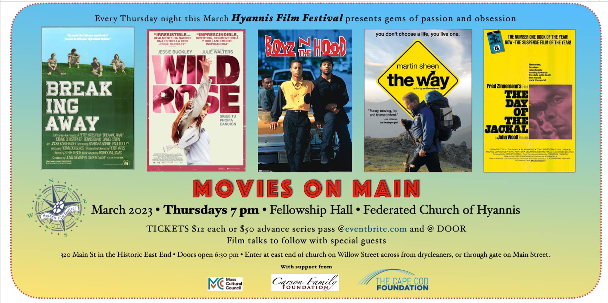 Hyannis Film Festival: Movies on Main